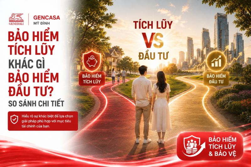 Bảo Hiểm Tích Lũy Khác Gì Bảo Hiểm Đầu Tư? So Sánh Chi Tiết 2026