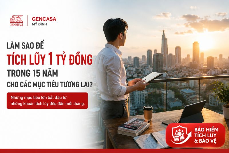 Làm Sao Để Tích Lũy 1 Tỷ Đồng Trong 15 Năm Cho Các Mục Tiêu Tương Lai?