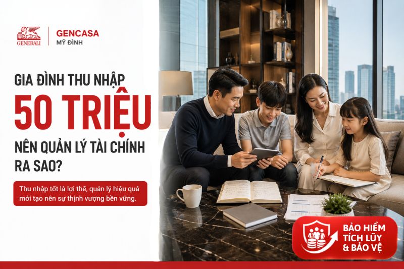 Gia Đình Thu Nhập 50 Triệu Nên Quản Lý Tài Chính Ra Sao Năm 2026?