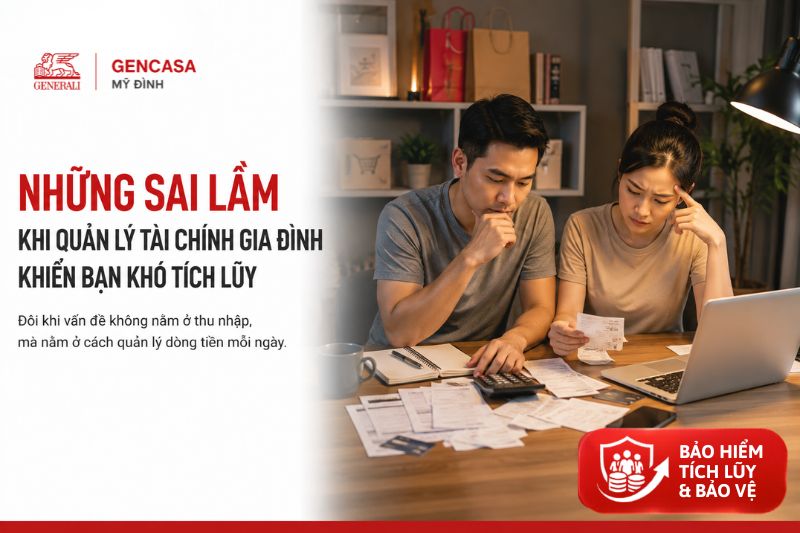 Những Sai Lầm Khi Quản Lý Tài Chính Gia Đình Khiến Bạn Khó Tích Lũy