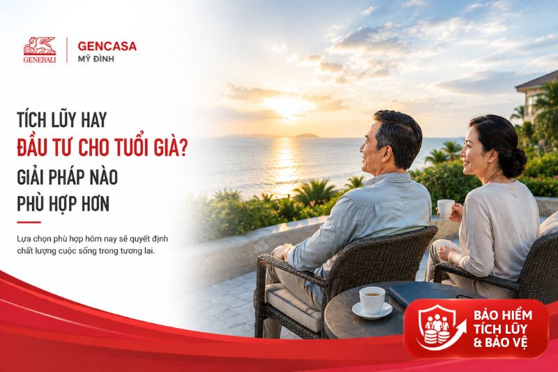 Tích Lũy Hay Đầu Tư Cho Tuổi Già? Giải Pháp Nào Phù Hợp Hơn Năm 2026?
