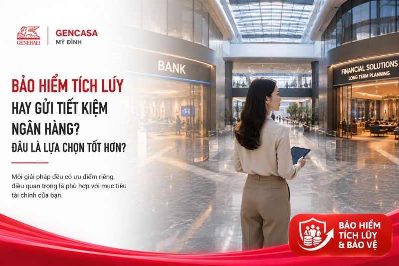 Bảo Hiểm Tích Lũy Hay Gửi Tiết Kiệm Ngân Hàng? Đâu Là Lựa Chọn Tốt Hơn?