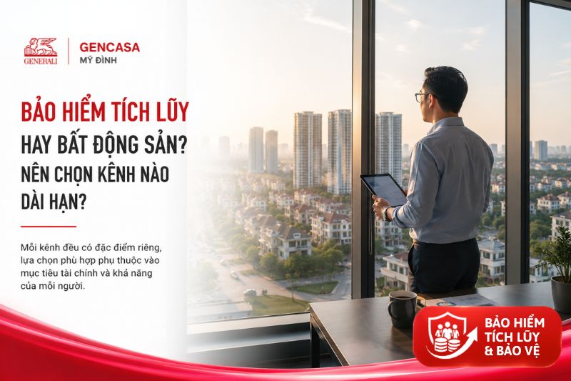 Bảo Hiểm Tích Lũy Hay Bất Động Sản? Nên Chọn Kênh Nào Dài Hạn?