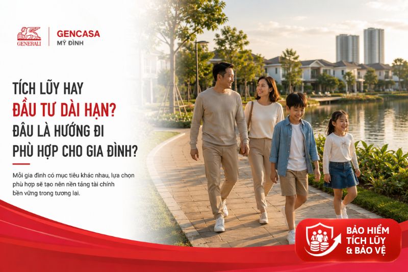 Tích Lũy Hay Đầu Tư Dài Hạn? Đâu Là Hướng Đi Phù Hợp Cho Gia Đình?