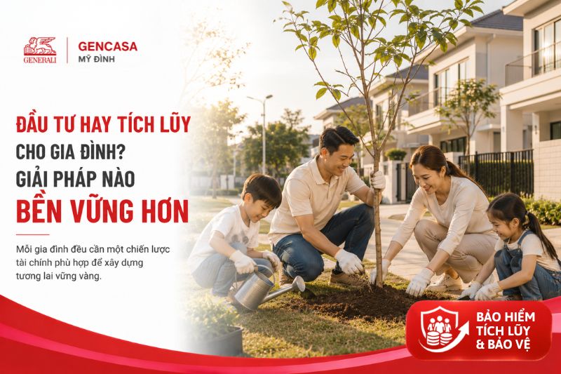Đầu Tư Hay Tích Lũy Cho Gia Đình? Giải Pháp Nào Bền Vững Hơn Năm 2026?