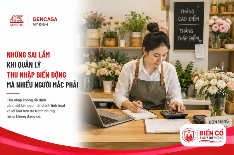 Những Sai Lầm Khi Quản Lý Thu Nhập Biến Động Mà Nhiều Người Mắc Phải