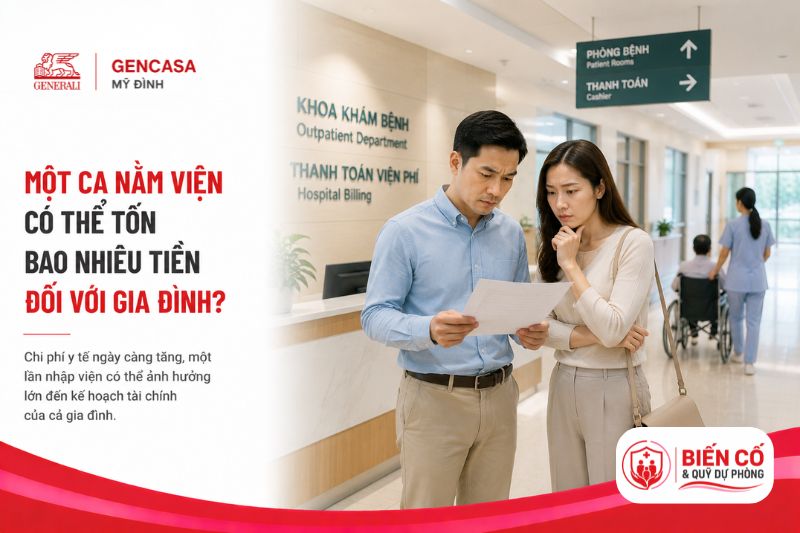 Một Ca Nằm Viện Có Thể Tốn Bao Nhiêu Tiền Đối Với Gia Đình Năm 2026?