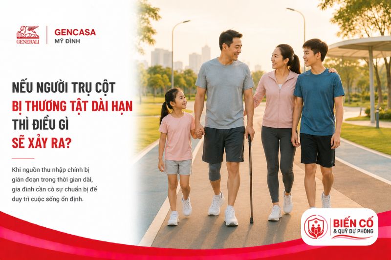 Nếu Người Trụ Cột Bị Thương Tật Dài Hạn Thì Điều Gì Sẽ Xảy Ra?