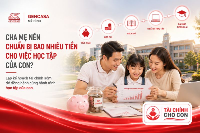 Cha Mẹ Nên Chuẩn Bị Bao Nhiêu Tiền Cho Việc Học Tập Của Con Năm 2026?