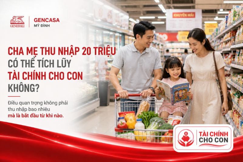 Cha Mẹ Thu Nhập 20 Triệu Có Thể Tích Lũy Tài Chính Cho Con Không?