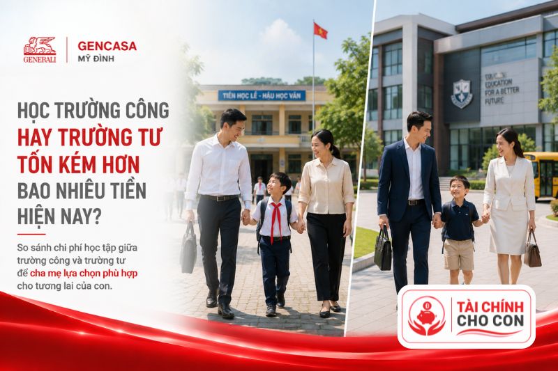 Học Trường Công Hay Trường Tư Tốn Kém Hơn Bao Nhiêu Tiền Hiện Nay?