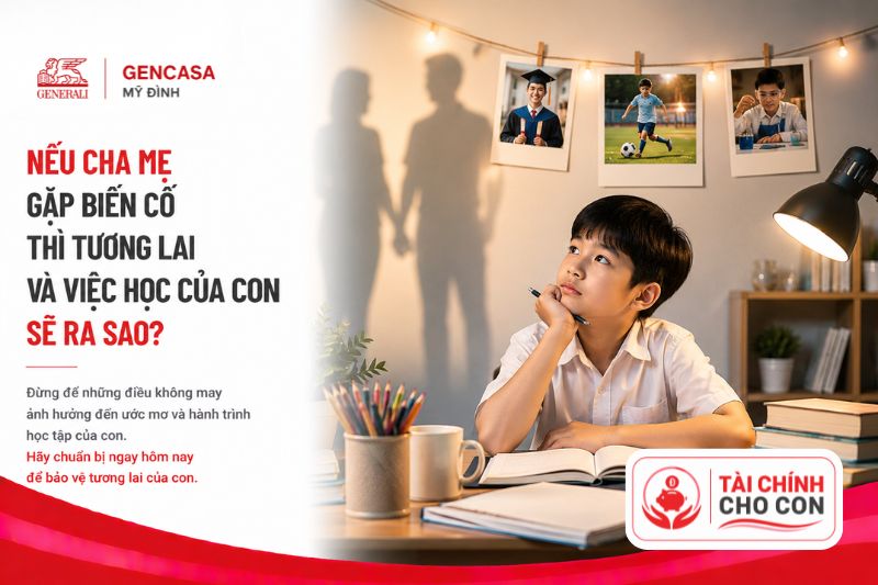 Nếu Cha Mẹ Gặp Biến Cố Thì Tương Lai Và Việc Học Của Con Sẽ Ra Sao?