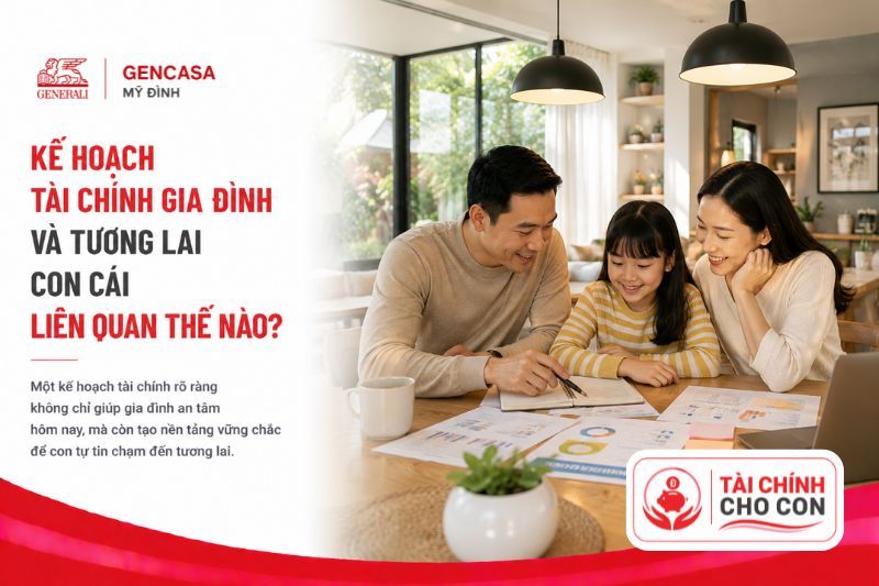 Kế Hoạch Tài Chính Gia Đình Và Tương Lai Con Cái Liên Quan Thế Nào?
