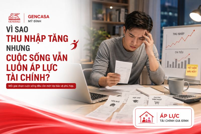 Vì Sao Thu Nhập Tăng Nhưng Cuộc Sống Vẫn Luôn Áp Lực Tài Chính?