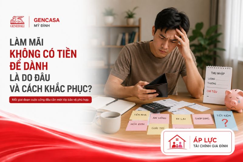 Làm Mãi Không Có Tiền Để Dành Là Do Đâu Và Cách Khắc Phục?