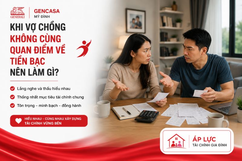 Khi Vợ Chồng Không Cùng Quan Điểm Về Tiền Bạc Nên Làm Gì?