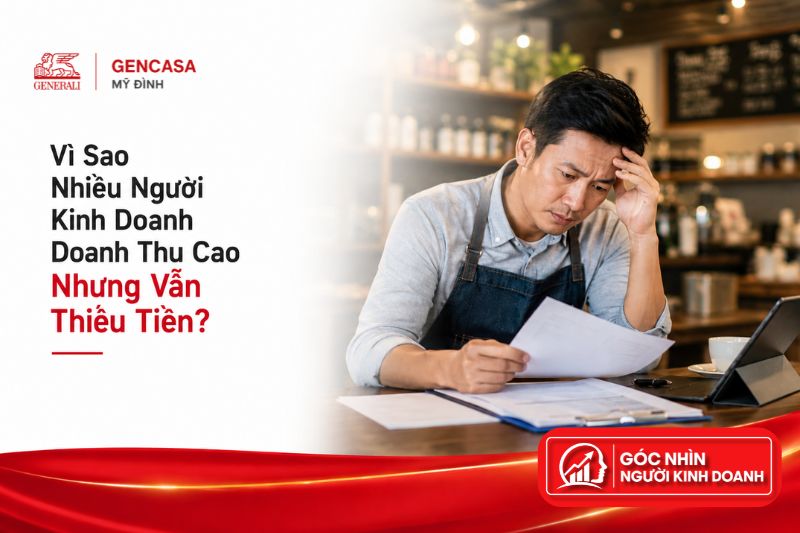 Vì Sao Nhiều Người Kinh Doanh Doanh Thu Cao Nhưng Vẫn Thiếu Tiền Năm 2026?