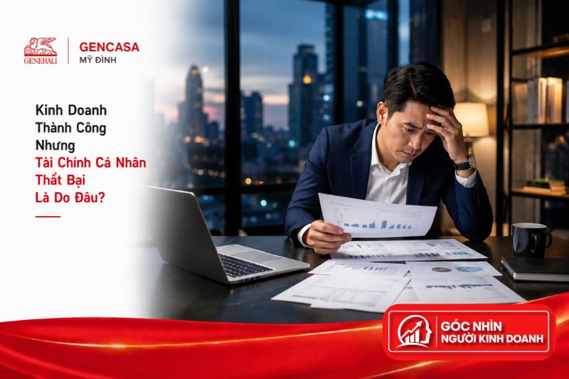 Kinh Doanh Thành Công Nhưng Tài Chính Cá Nhân Thất Bại Là Do Đâu?