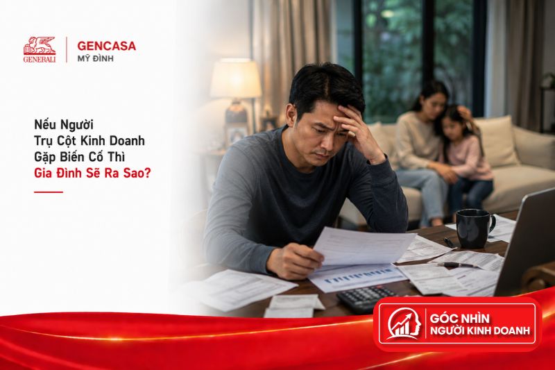 Nếu Người Trụ Cột Kinh Doanh Gặp Biến Cố Thì Gia Đình Sẽ Ra Sao?