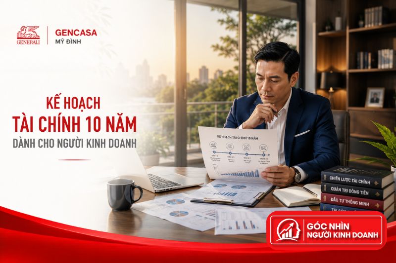 Kế Hoạch Tài Chính 10 Năm Dành Cho Người Kinh Doanh Năm 2026