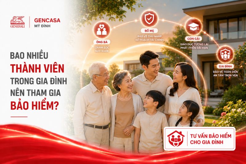 Bao Nhiêu Thành Viên Trong Gia Đình Nên Tham Gia Bảo Hiểm?