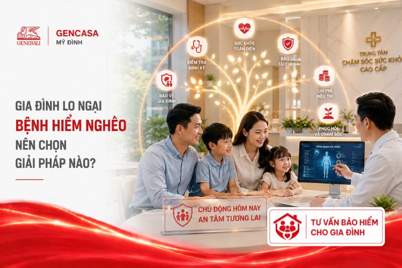 Gia Đình Lo Ngại Bệnh Hiểm Nghèo Nên Chọn Giải Pháp Nào?