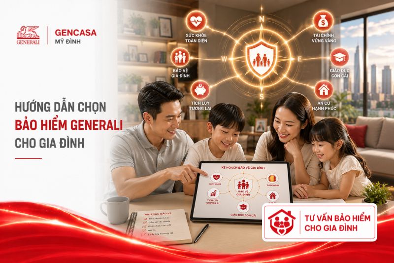 Hướng Dẫn Chọn Bảo Hiểm Generali Cho Gia Đình Năm 2026
