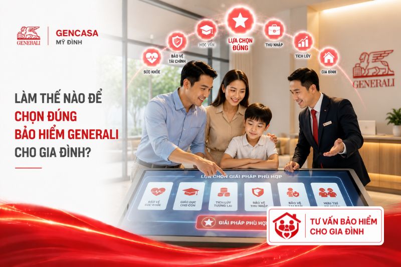 Làm Thế Nào Để Chọn Đúng Bảo Hiểm Generali Cho Gia Đình?