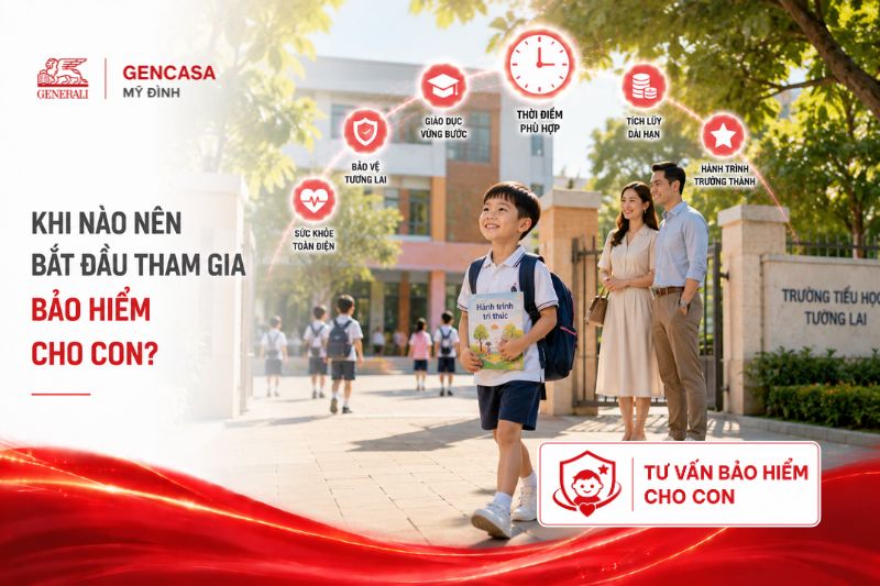 Khi Nào Nên Bắt Đầu Tham Gia Bảo Hiểm Cho Con?