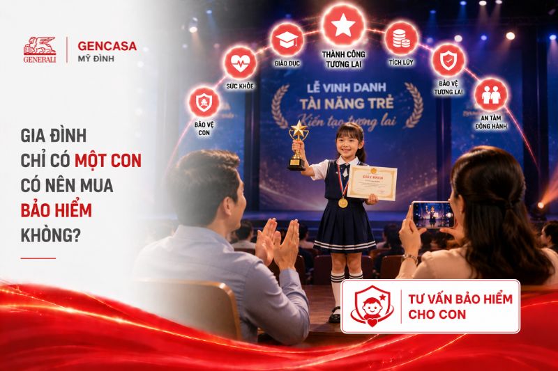 Gia Đình Chỉ Có Một Con Có Nên Mua Bảo Hiểm Không?