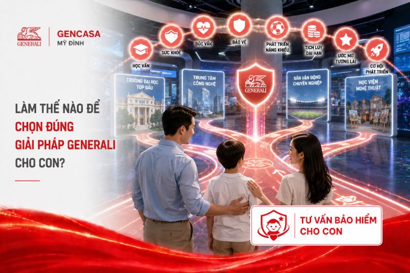 Làm Thế Nào Để Chọn Đúng Giải Pháp Generali Cho Con?