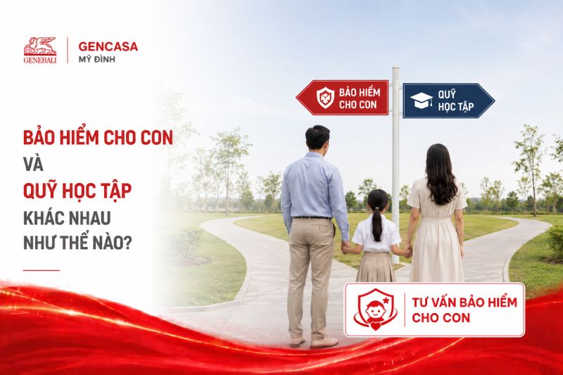 Bảo Hiểm Cho Con Và Quỹ Học Tập Khác Nhau Như Thế Nào?