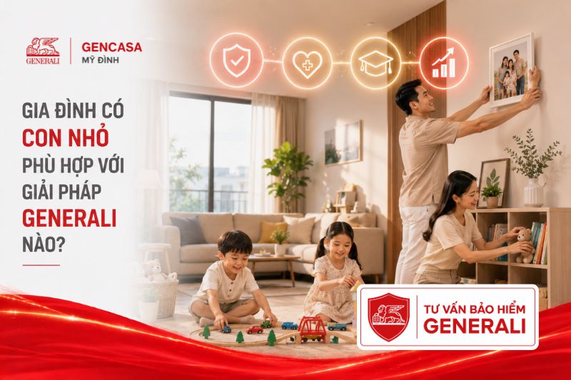 Gia Đình Có Con Nhỏ Phù Hợp Với Giải Pháp Generali Nào?