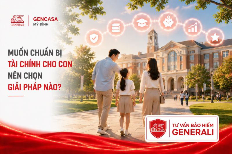 Muốn Chuẩn Bị Tài Chính Cho Con Nên Chọn Giải Pháp Nào?