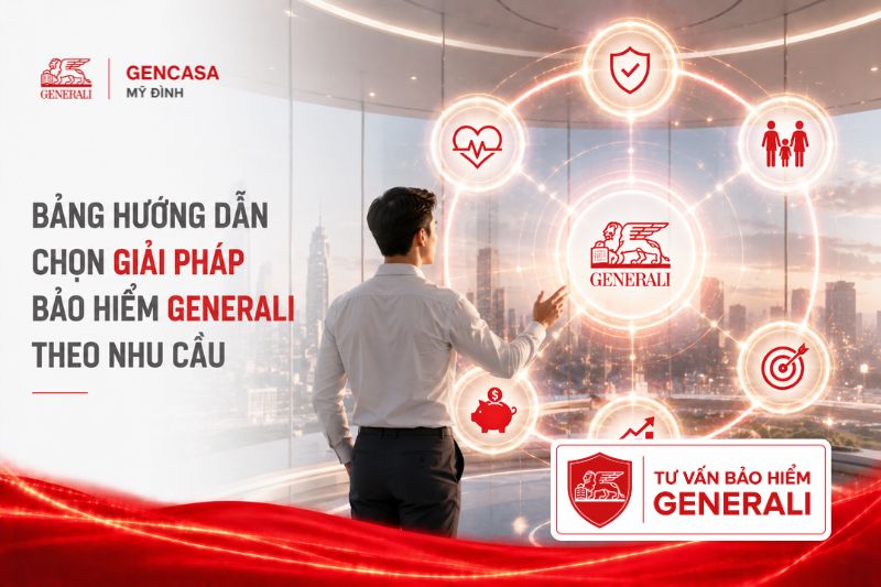 Bảng Hướng Dẫn Chọn Giải Pháp Bảo Hiểm Generali Theo Nhu Cầu Năm 2026