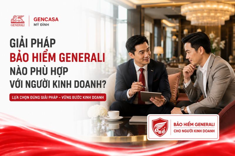Giải Pháp Bảo Hiểm Generali Nào Phù Hợp Với Người Kinh Doanh?