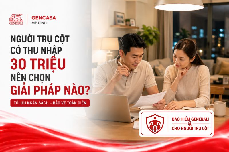 Người Trụ Cột Có Thu Nhập 30 Triệu Nên Chọn Giải Pháp Nào?