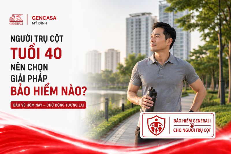 Người Trụ Cột Tuổi 40 Nên Chọn Giải Pháp Bảo Hiểm Nào?