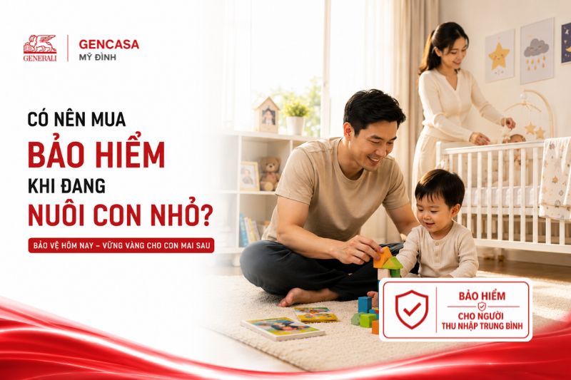 Có Nên Mua Bảo Hiểm Khi Đang Nuôi Con Nhỏ?