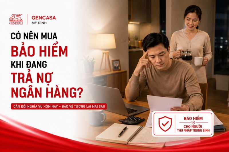 Có Nên Mua Bảo Hiểm Khi Đang Trả Nợ Ngân Hàng?