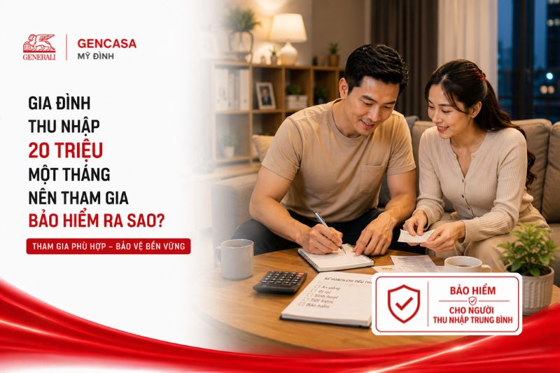 Gia Đình Thu Nhập 20 Triệu Một Tháng Nên Tham Gia Bảo Hiểm Ra Sao?