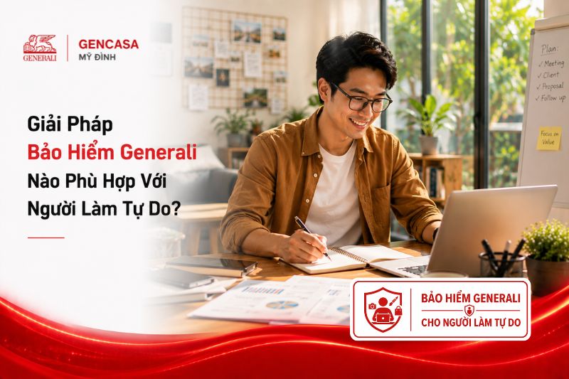 Giải Pháp Bảo Hiểm Generali Nào Phù Hợp Với Người Làm Tự Do?