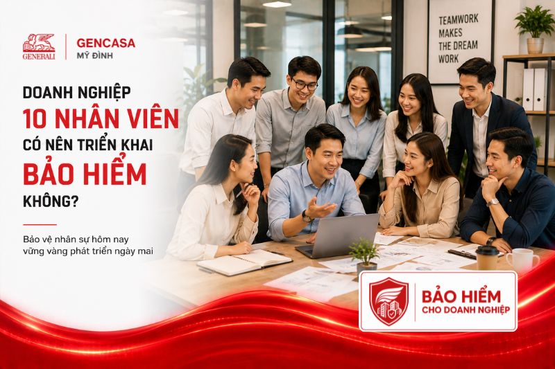 Doanh Nghiệp 10 Nhân Viên Có Nên Triển Khai Bảo Hiểm Không?