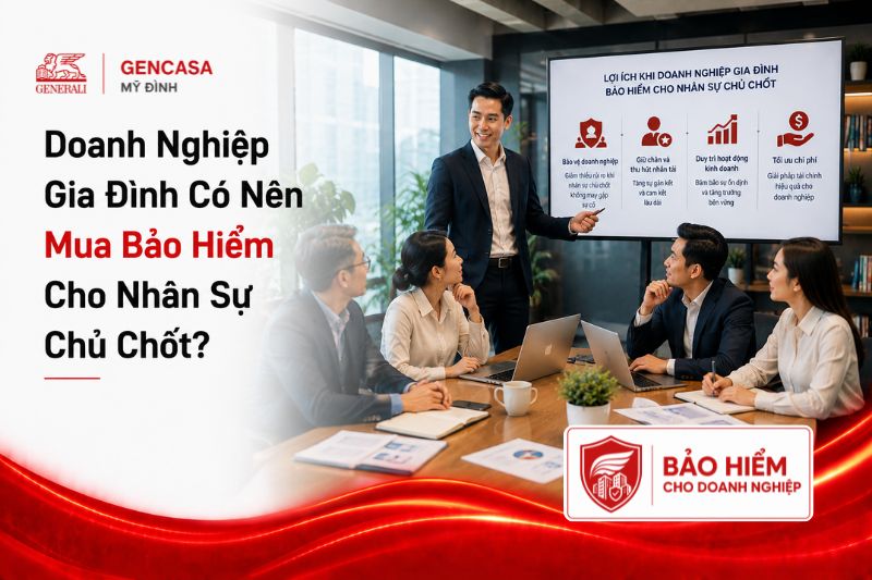 Doanh Nghiệp Gia Đình Có Nên Mua Bảo Hiểm Cho Nhân Sự Chủ Chốt?