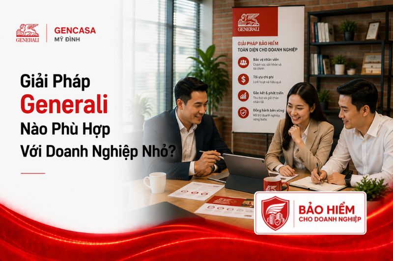 Giải Pháp Generali Nào Phù Hợp Với Doanh Nghiệp Nhỏ?
