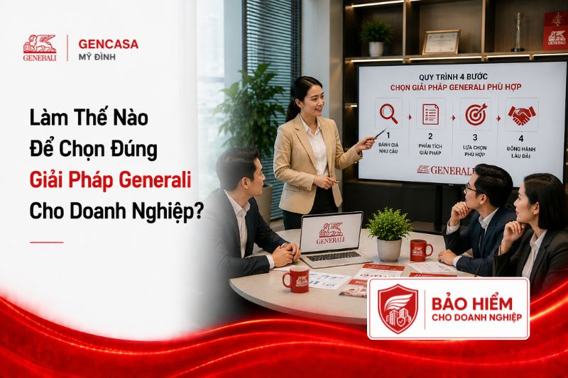 Làm Thế Nào Để Chọn Đúng Giải Pháp Generali Cho Doanh Nghiệp?