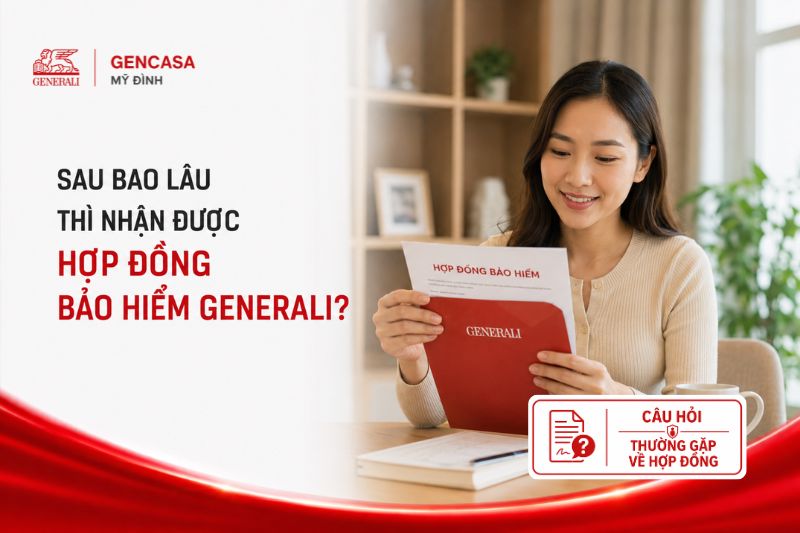 Sau Bao Lâu Thì Nhận Được Hợp Đồng Bảo Hiểm Generali?