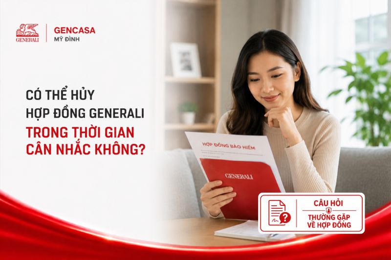 Có Thể Hủy Hợp Đồng Generali Trong Thời Gian Cân Nhắc Không?