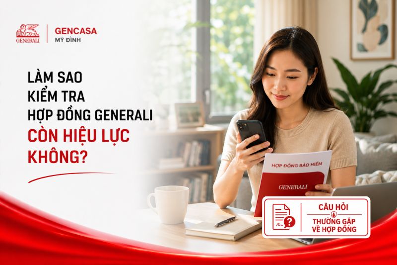 Làm Sao Kiểm Tra Hợp Đồng Generali Còn Hiệu Lực Không?
