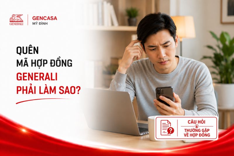 Quên Mã Hợp Đồng Generali Phải Làm Sao?